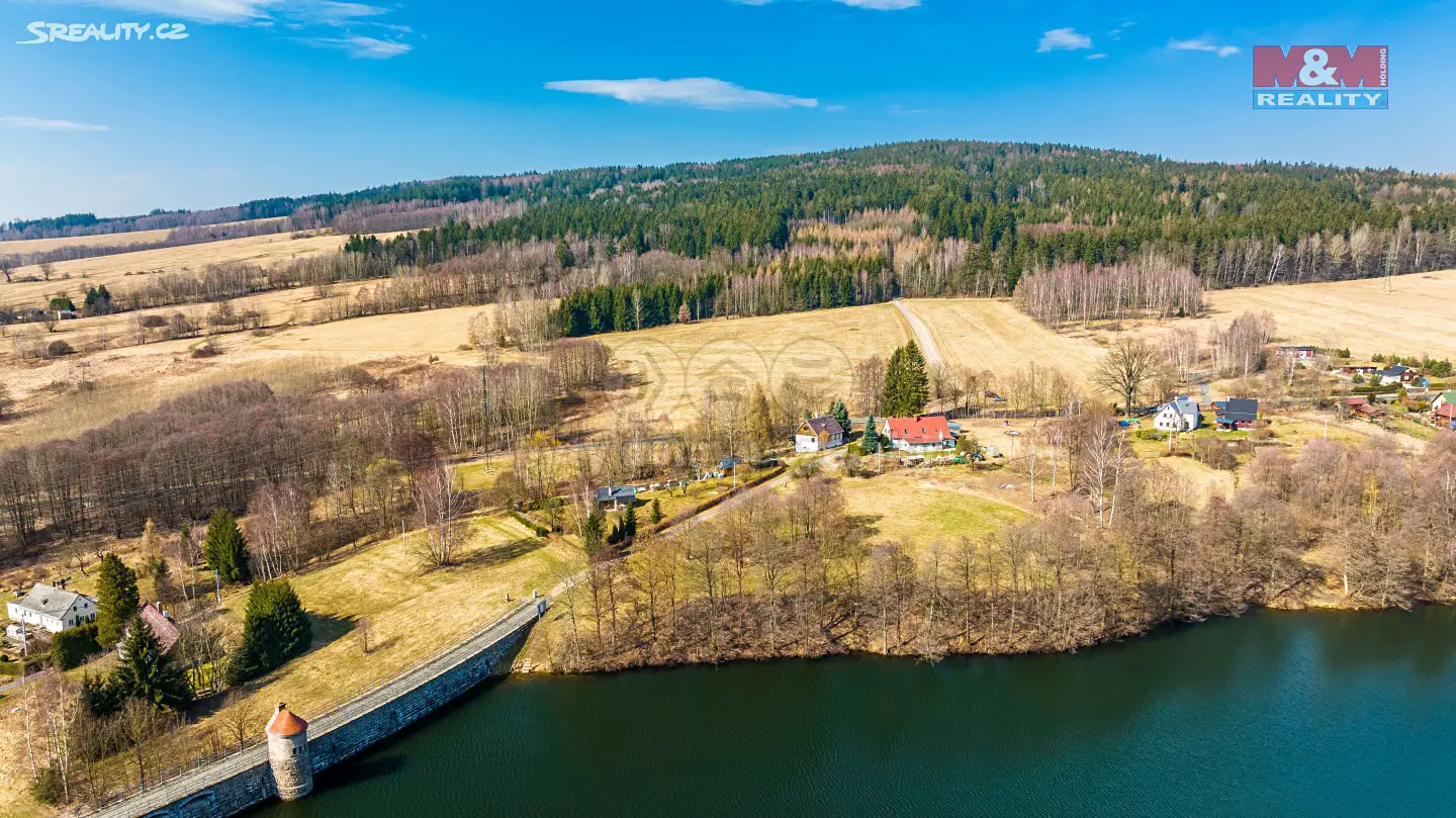 Prodej  stavebního pozemku 1 618 m², Nová Ves - Mlýnice, okres Liberec