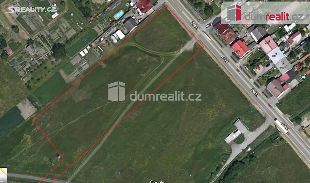 Prodej  stavebního pozemku 9 394 m², Tlumačov, okres Zlín