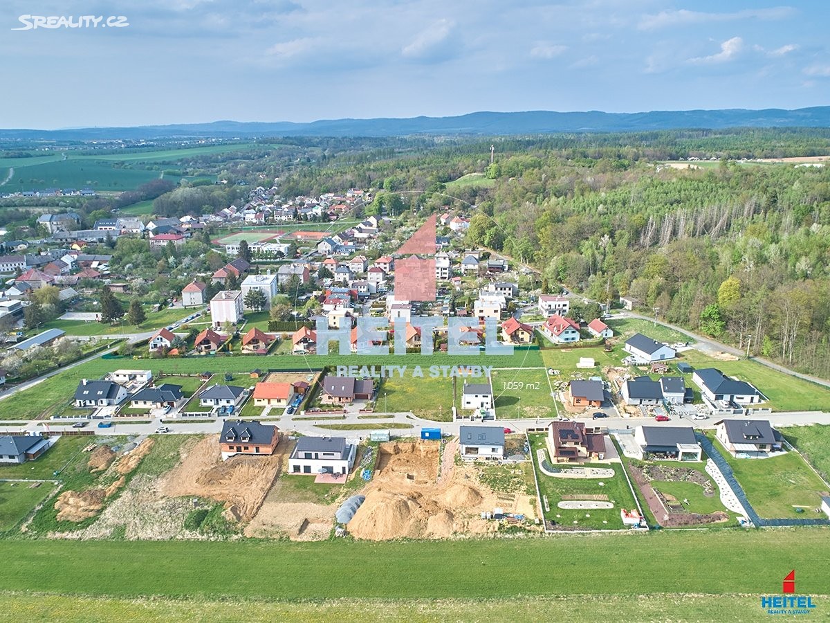 Prodej  stavebního pozemku 1 059 m², Tršice, okres Olomouc
