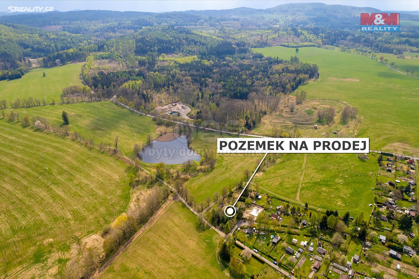 Prodej  zahrady 1 006 m², Šluknov, okres Děčín