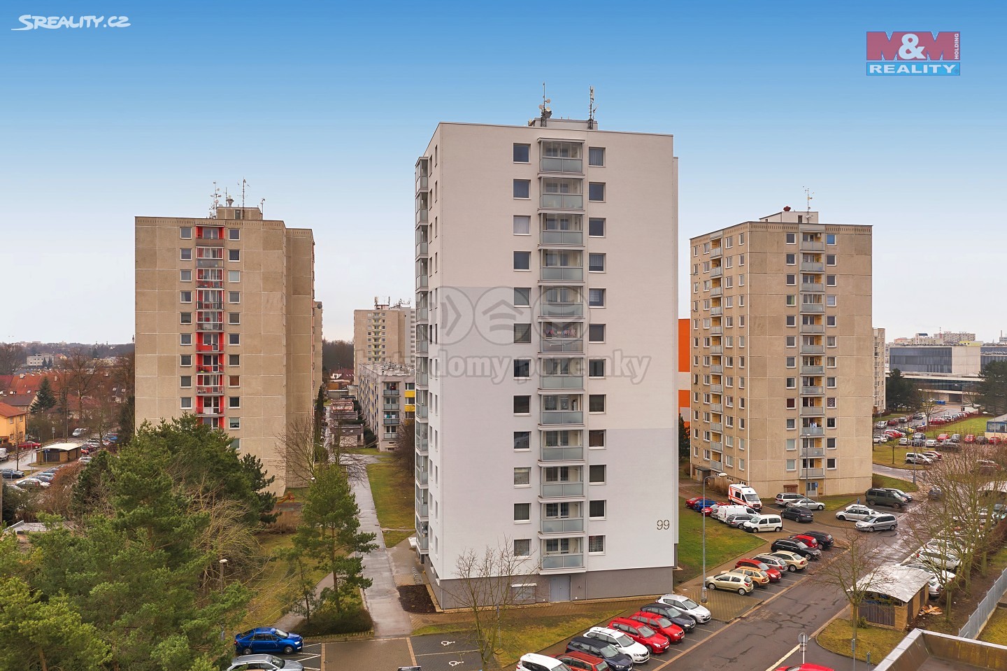 Pronájem bytu 1+1 42 m², K Rozvodně, Pardubice - Cihelna
