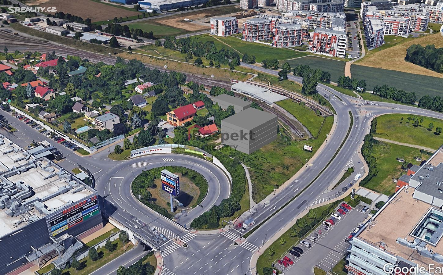 Prodej  stavebního pozemku 5 549 m², U Zličína, Praha 5 - Třebonice