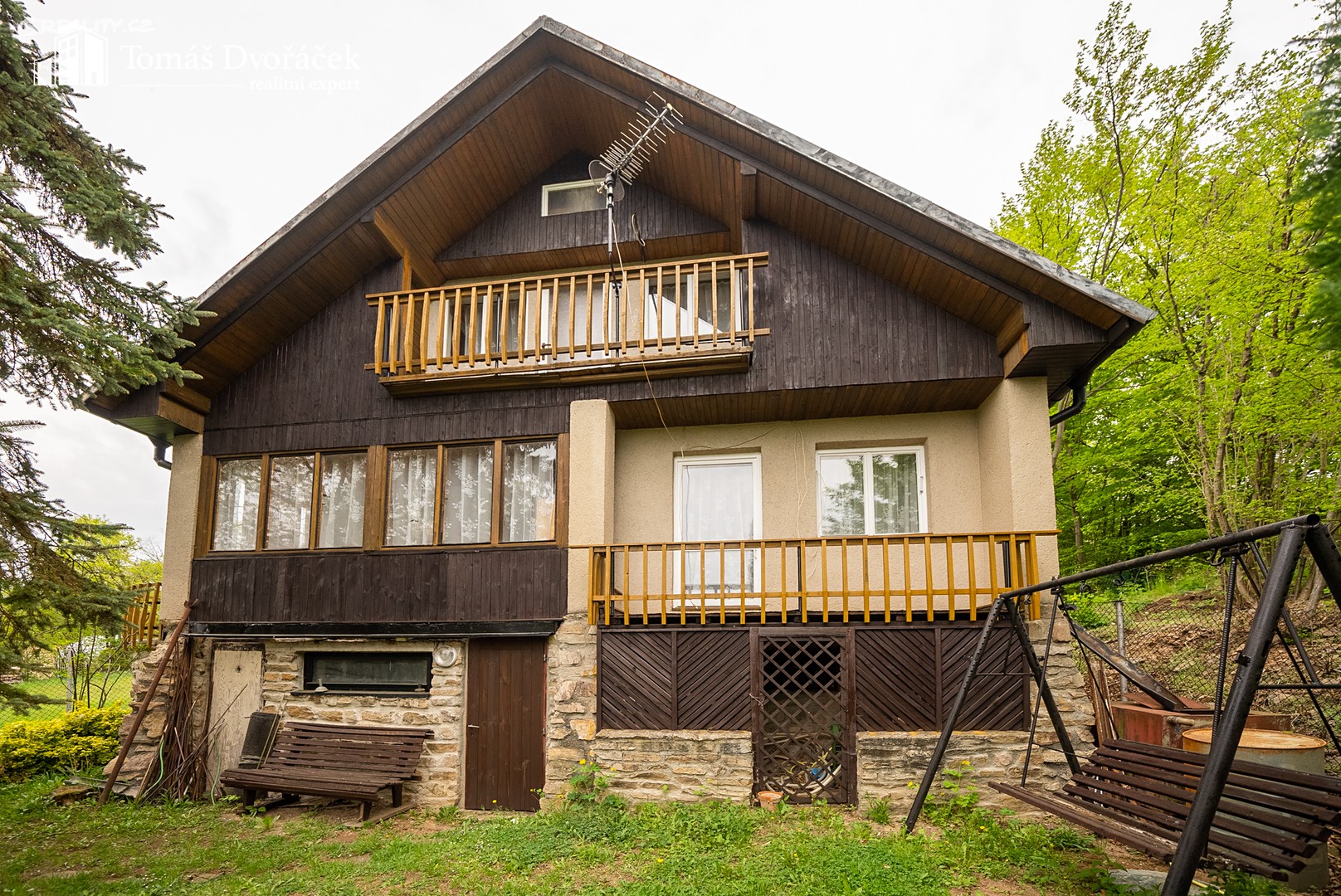 Prodej  chaty 106 m², pozemek 1 376 m², Lomnice, okres Brno-venkov