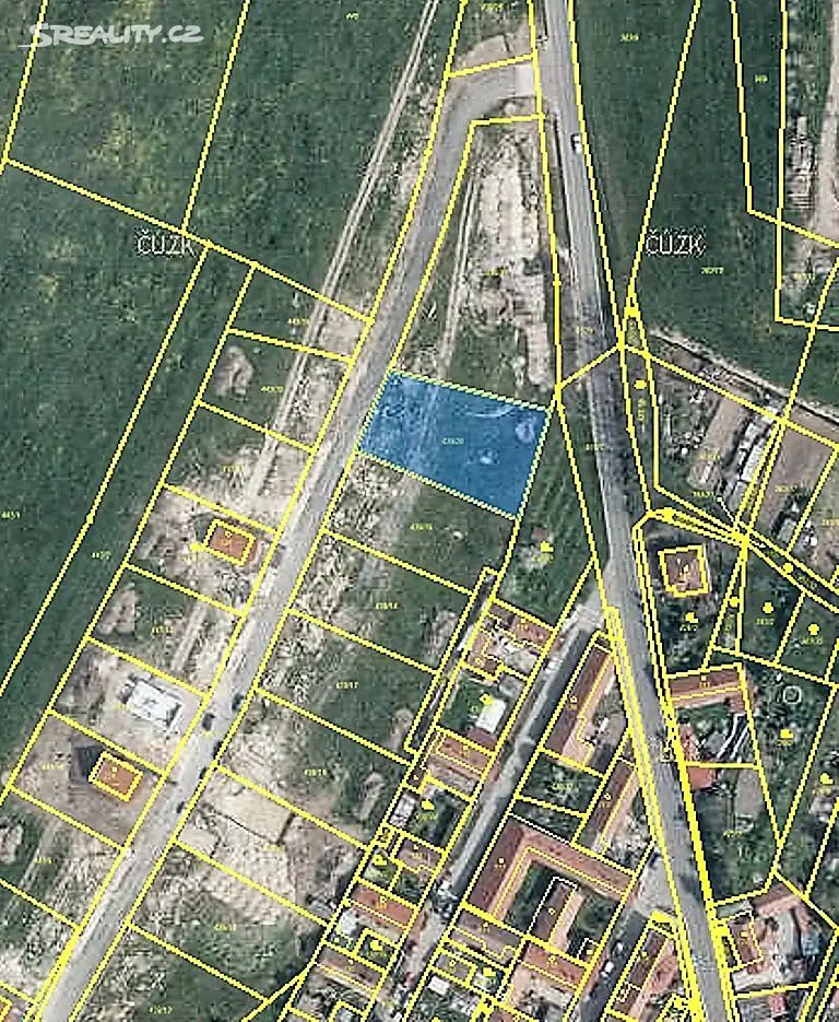 Prodej  stavebního pozemku 1 226 m², Vražkov, okres Litoměřice