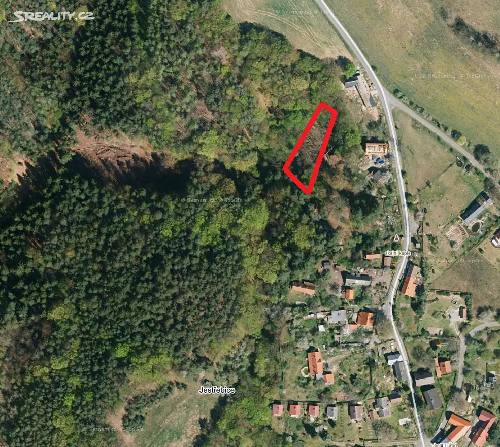 Prodej  lesa 113 m², Dobřeň - Jestřebice, okres Mělník