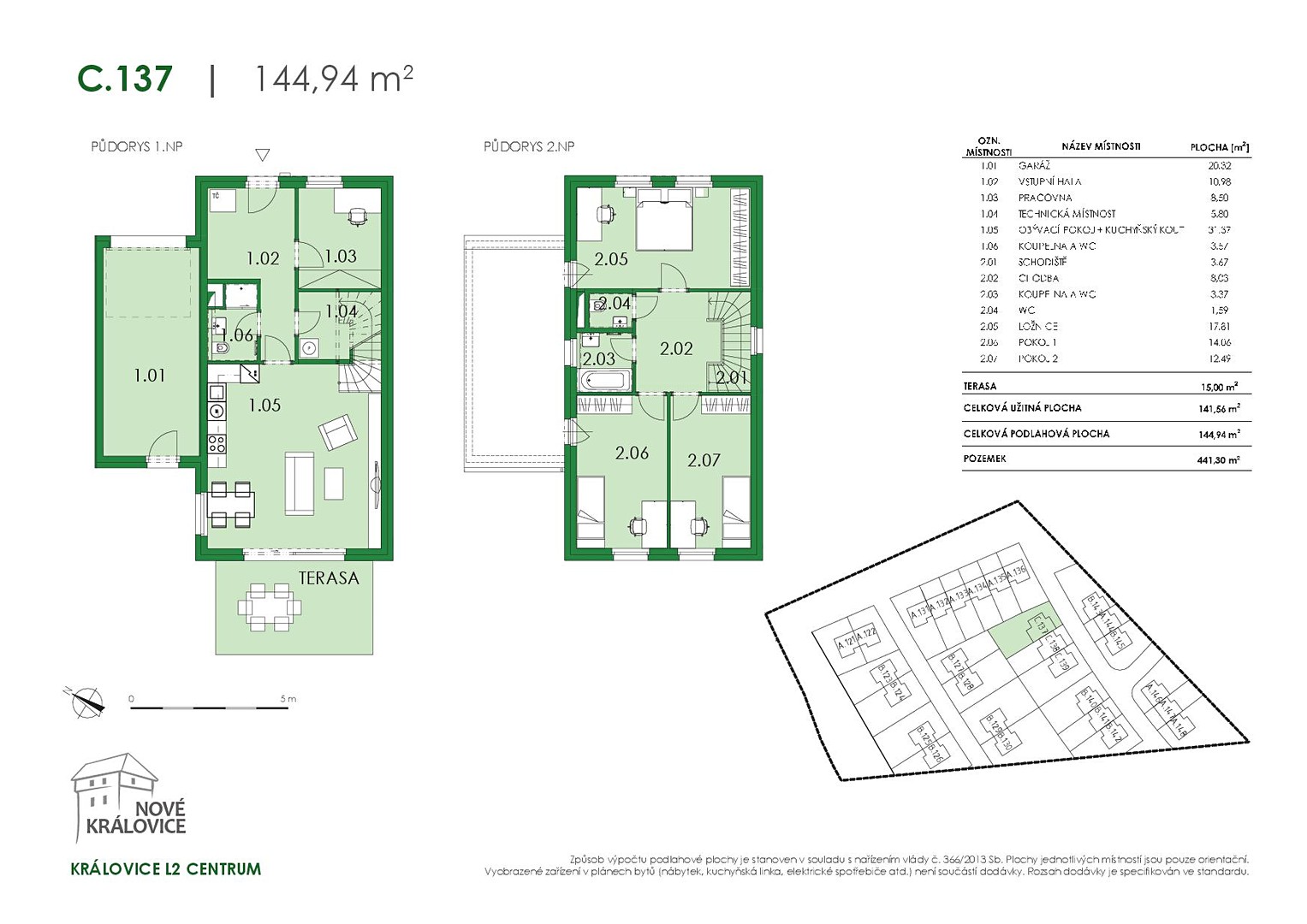Prodej  rodinného domu 142 m², pozemek 441 m², K Markétě, Praha - Královice