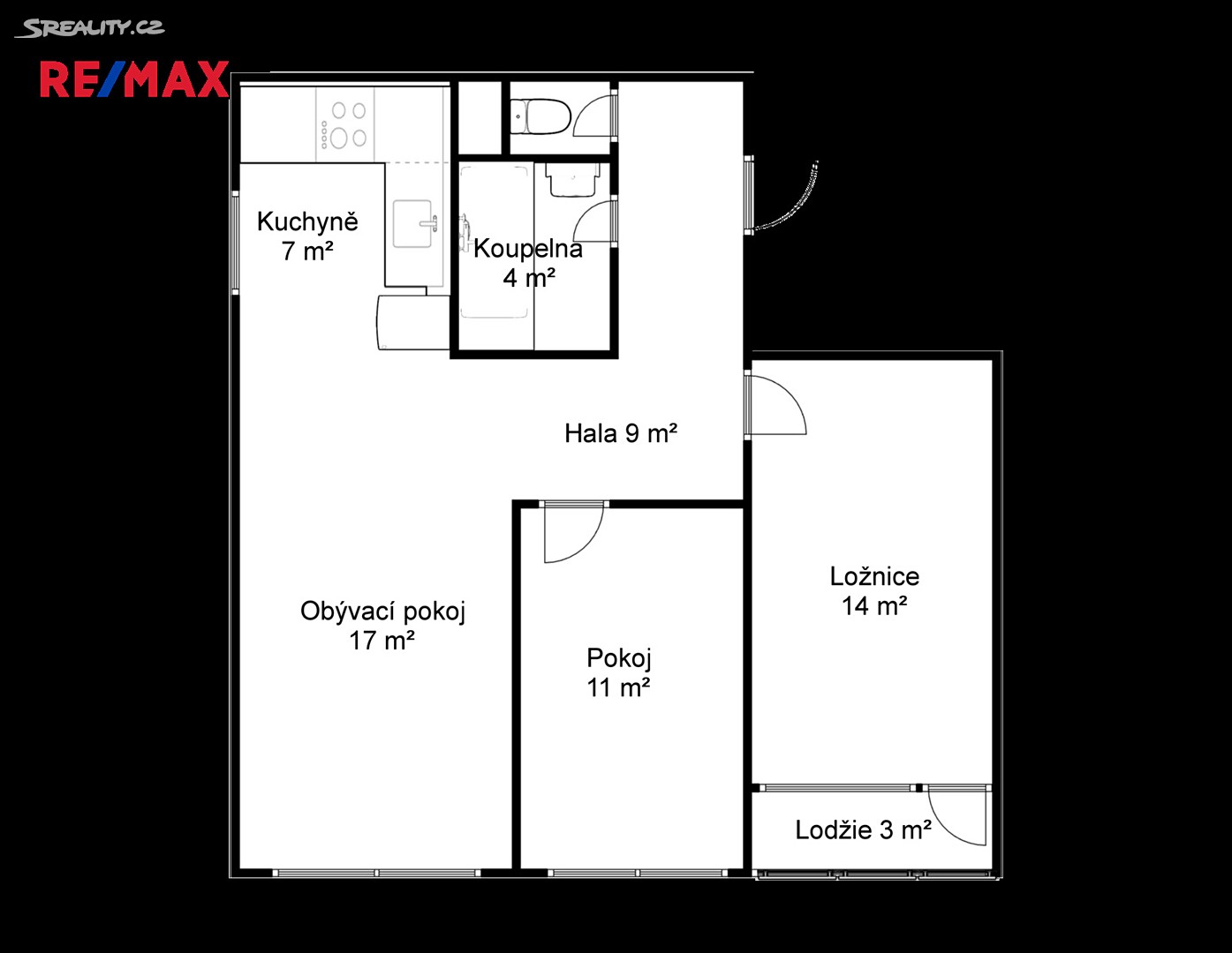 Pronájem bytu 3+kk 63 m², Manželů Dostálových, Praha 9 - Kyje