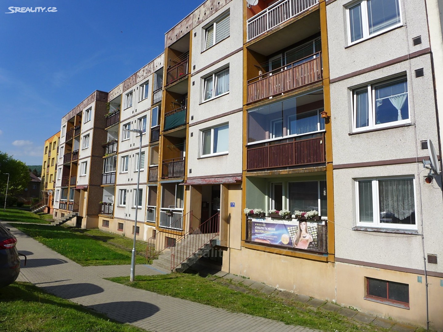 Prodej bytu 3+1 75 m², Cvikov - Cvikov I, okres Česká Lípa