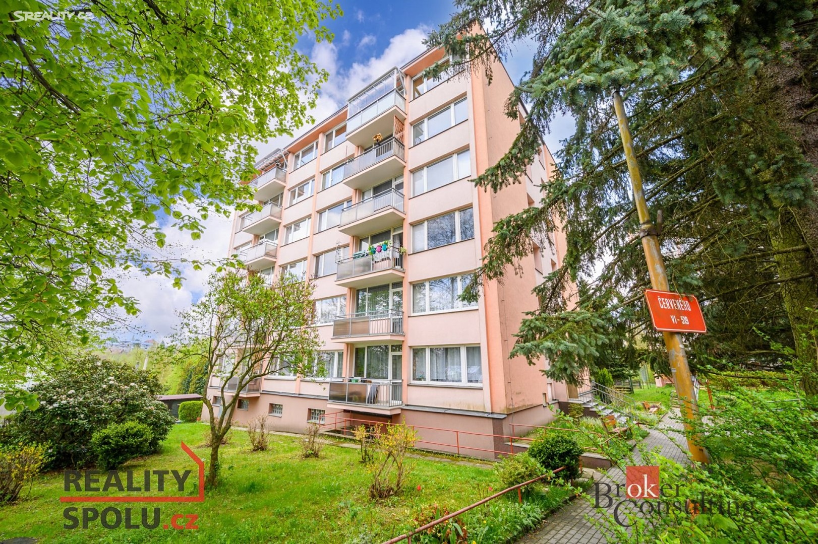 Prodej bytu 3+1 71 m², Červeného, Liberec - Liberec VI-Rochlice