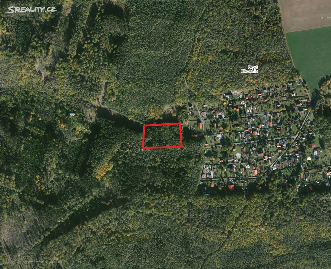 Prodej  lesa 657 m², Okrouhlo, okres Praha-západ