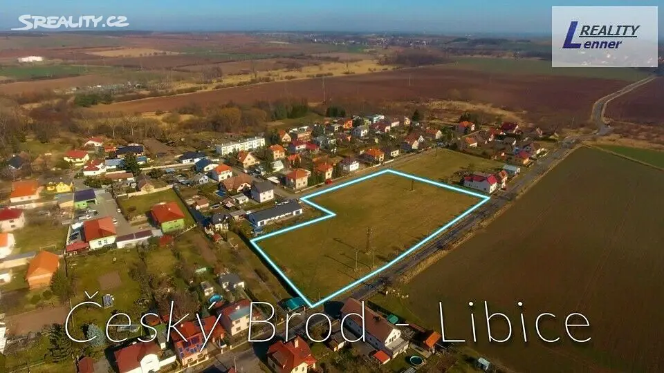 Prodej  stavebního pozemku 10 504 m², Na Parcelách, Český Brod - Liblice