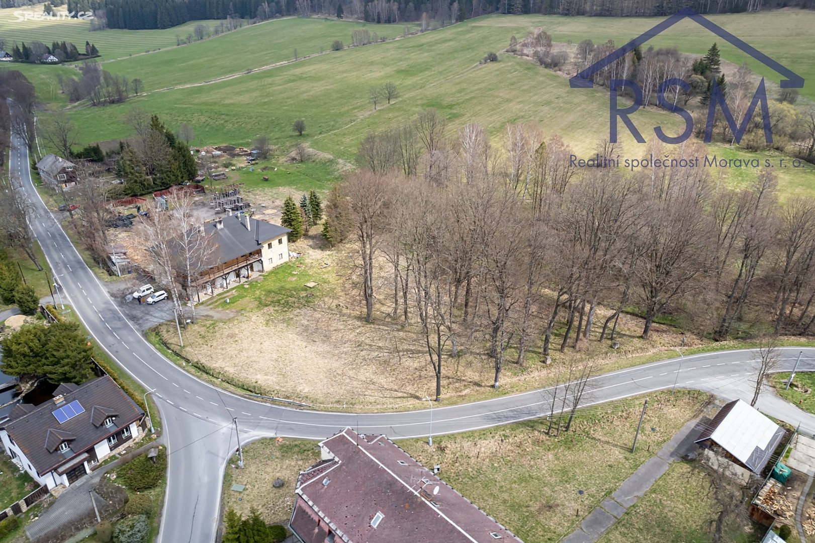 Prodej  stavebního pozemku 6 995 m², Vrbno pod Pradědem - Mnichov, okres Bruntál