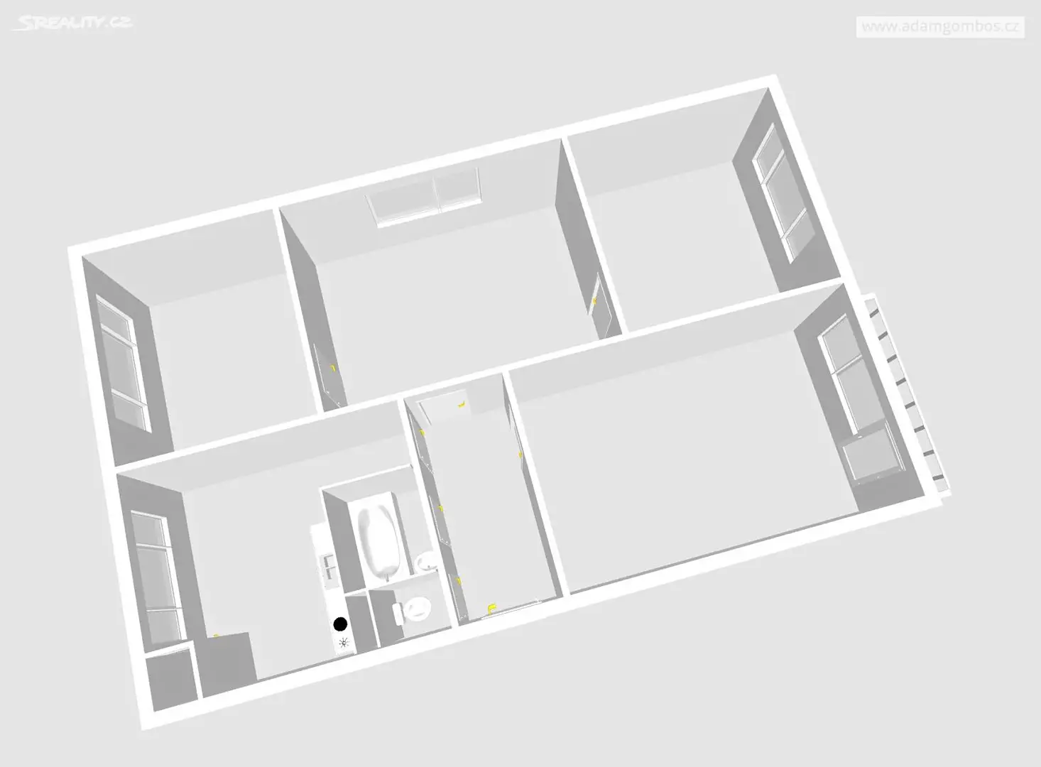Prodej bytu 4+1 77 m², Maxima Gorkého, Frýdek-Místek - Místek