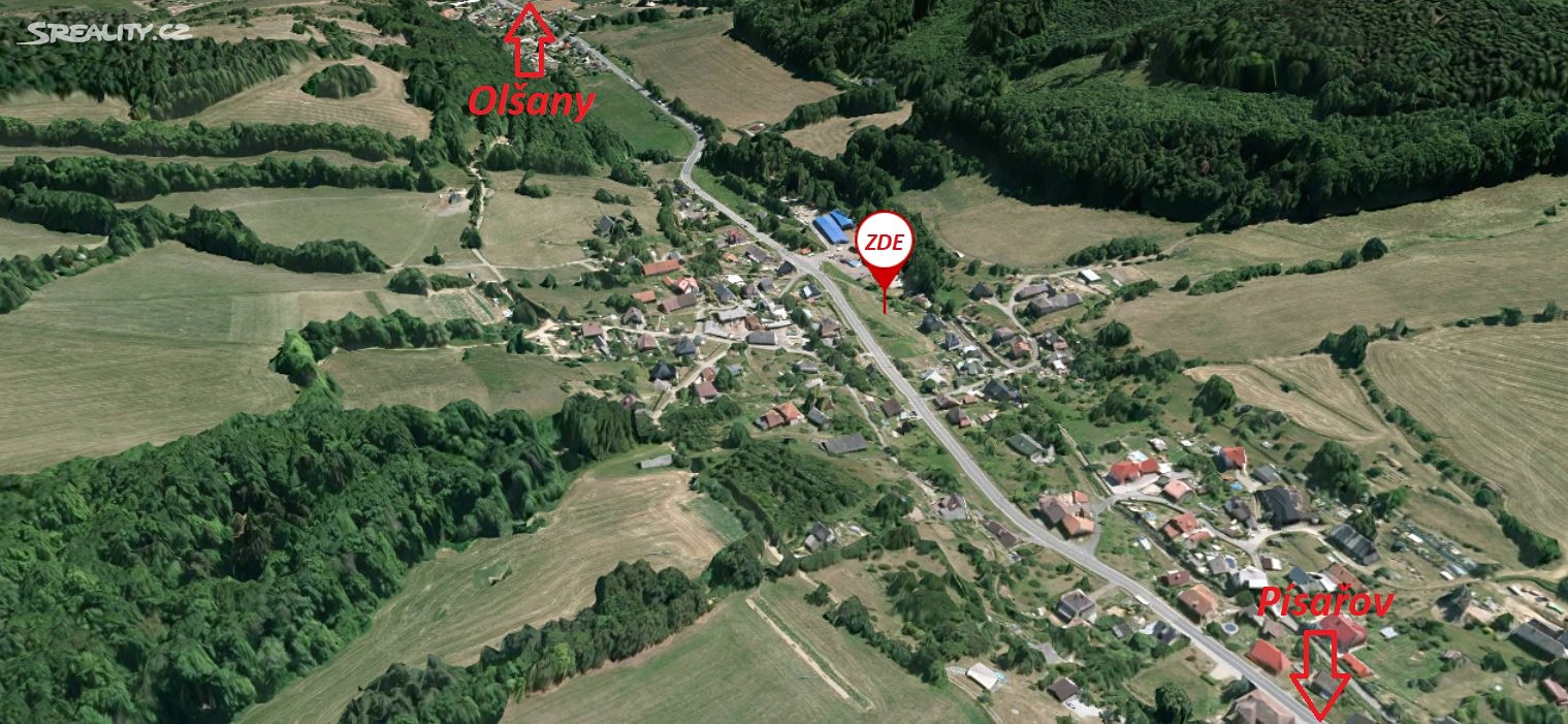 Prodej  stavebního pozemku 1 425 m², Bušín, okres Šumperk