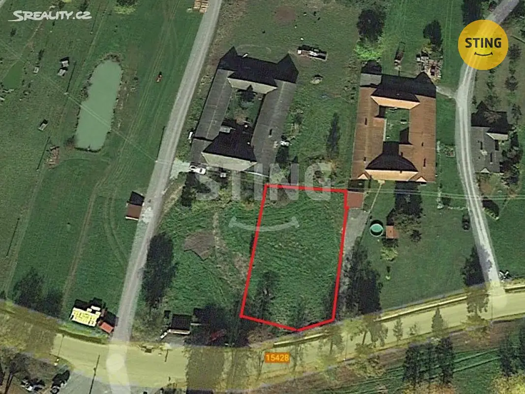 Prodej  stavebního pozemku 1 088 m², Jílovice - Lipnice, okres České Budějovice