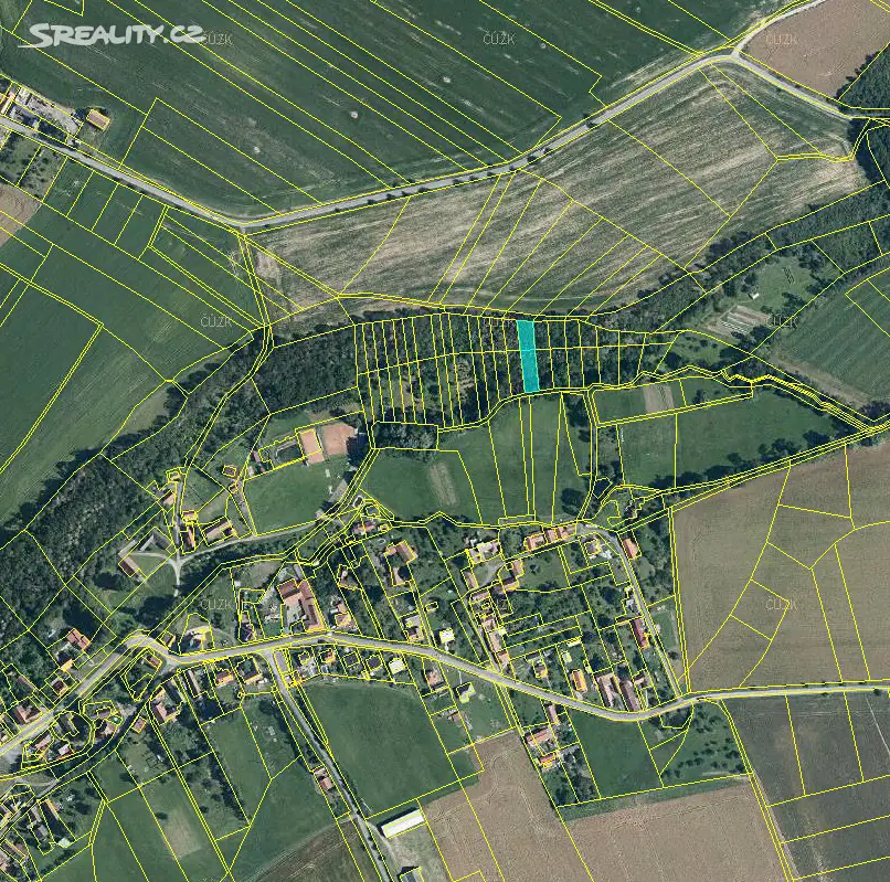 Prodej  lesa 1 028 m², Luže - Bělá, okres Chrudim