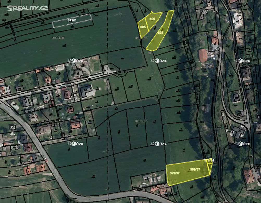 Prodej  pozemku 30 596 m², Kaznějov, okres Plzeň-sever