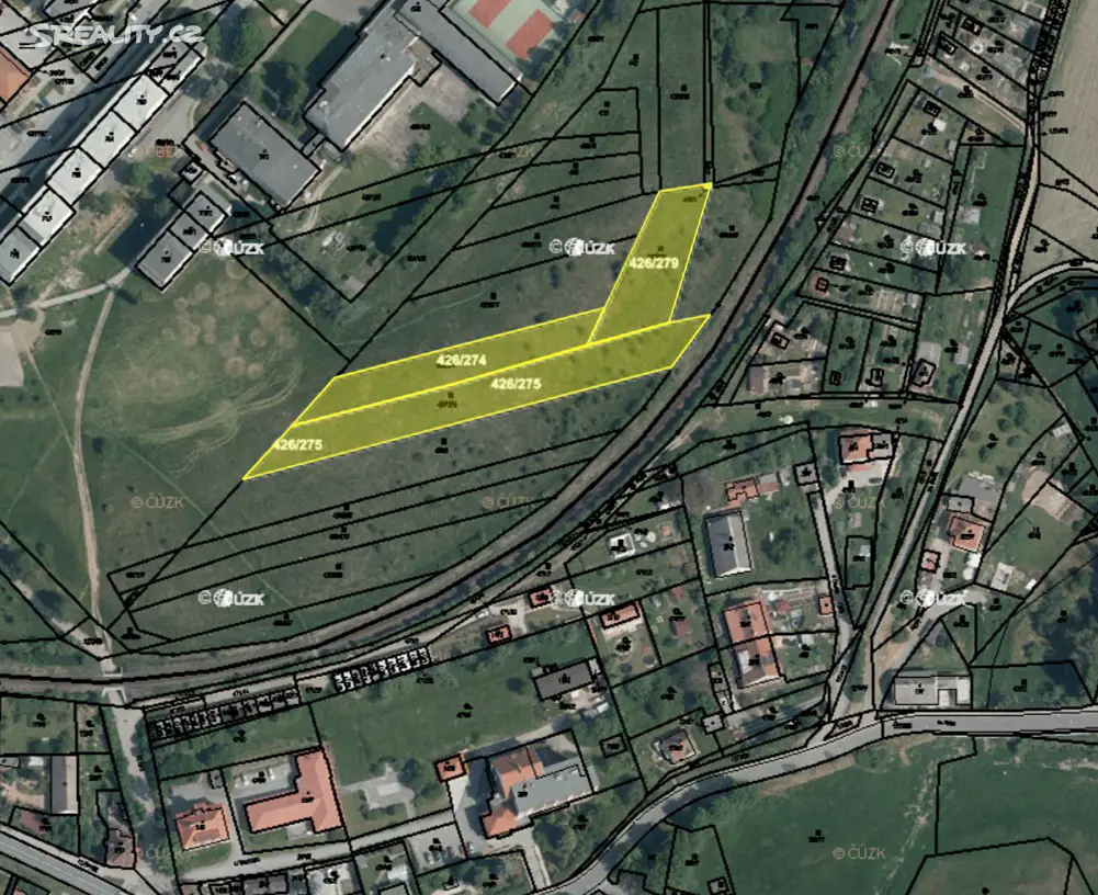 Prodej  pozemku 30 596 m², Kaznějov, okres Plzeň-sever