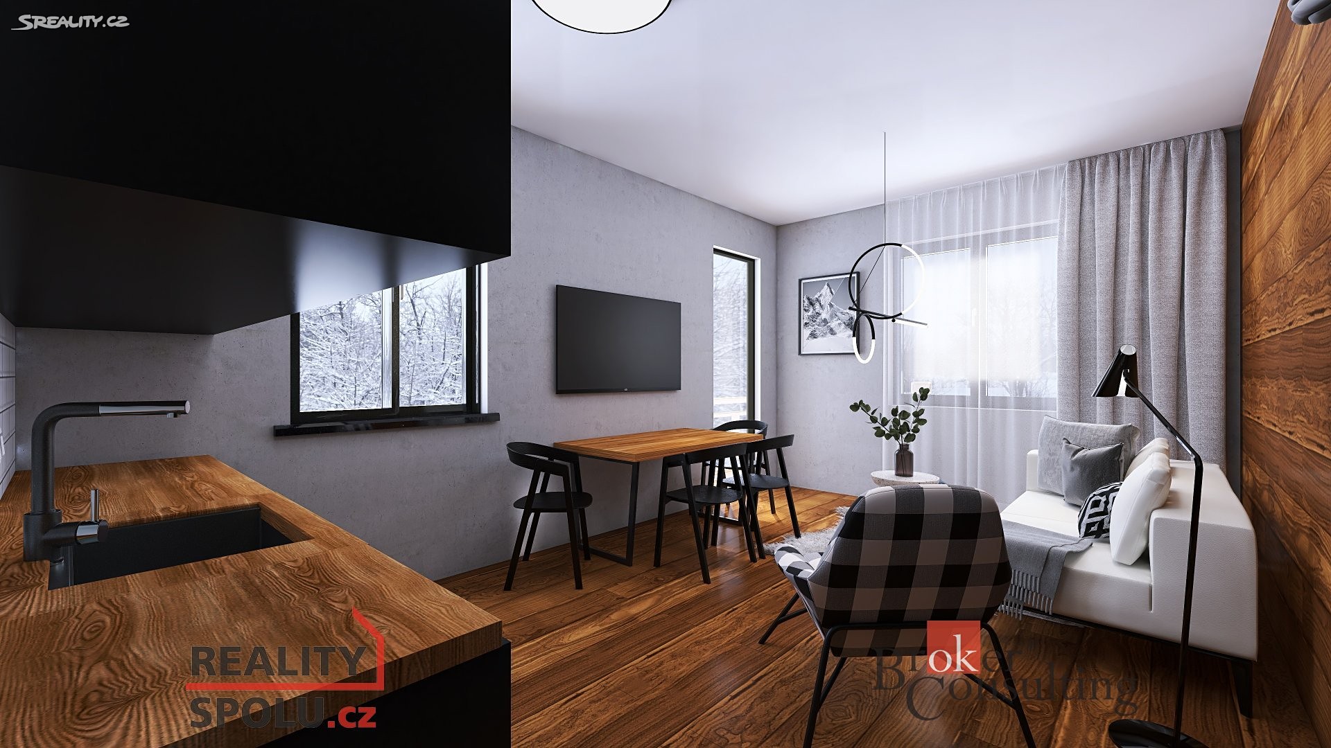 Prodej bytu 2+kk 74 m², Benecko - Horní Štěpanice, okres Semily