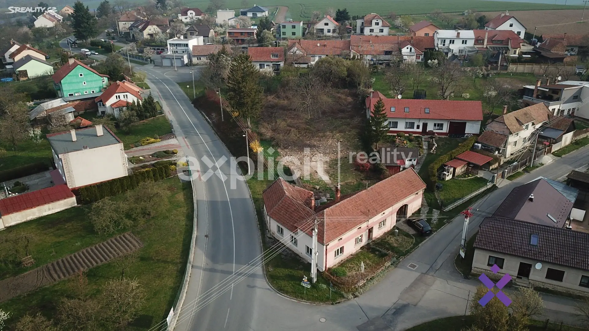 Prodej  rodinného domu 100 m², pozemek 1 656 m², Roštín, okres Kroměříž