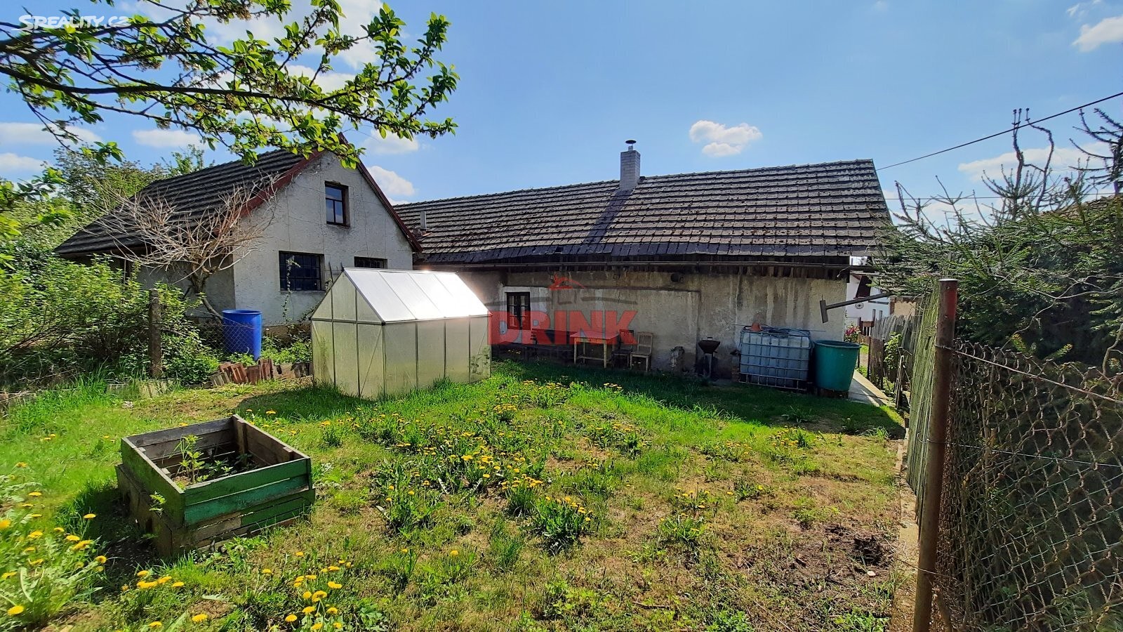 Prodej  rodinného domu 46 m², pozemek 338 m², Volanice, okres Jičín
