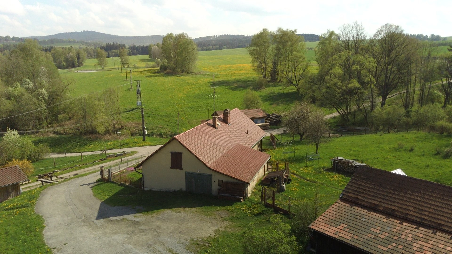 Prodej  chalupy 411 m², pozemek 7 458 m², Malonty - Meziříčí, okres Český Krumlov