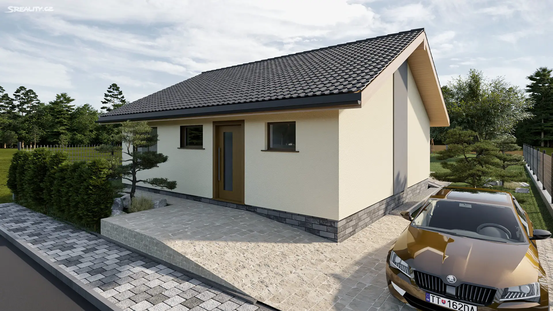 Prodej  rodinného domu 80 m², pozemek 630 m², Křivsoudov, okres Benešov