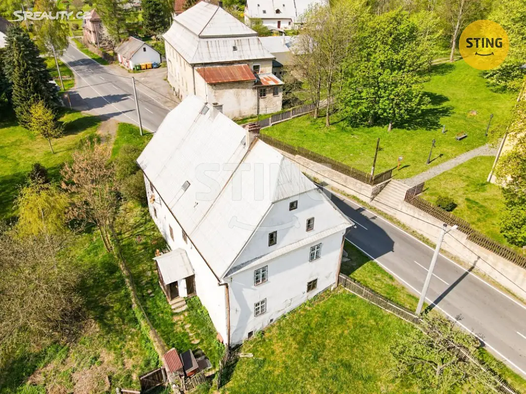 Prodej  rodinného domu 360 m², pozemek 1 170 m², Rudná pod Pradědem - Stará Rudná, okres Bruntál