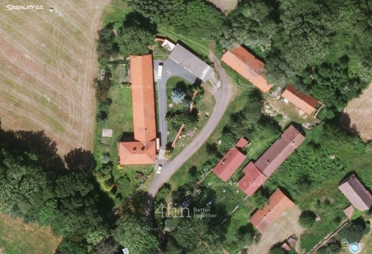 Prodej  stavebního pozemku 2 787 m², Rašovice - Mančice, okres Kutná Hora