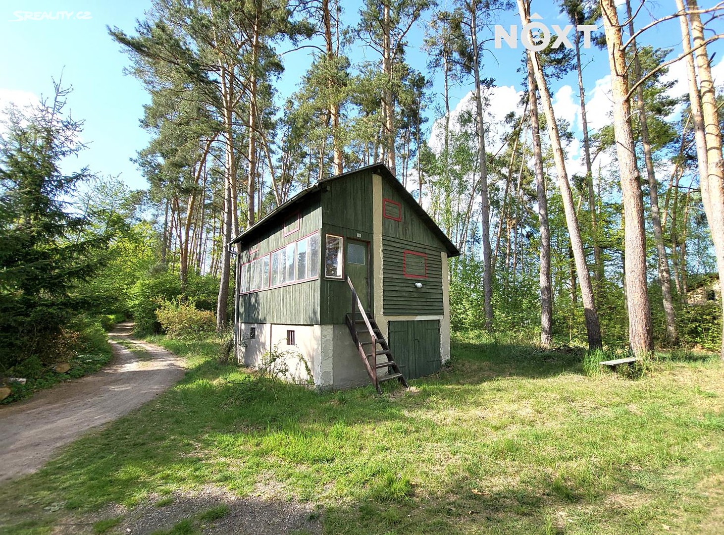 Prodej  chaty 40 m², pozemek 613 m², Kunětice, okres Pardubice