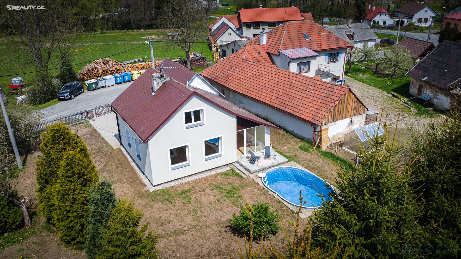 Prodej  rodinného domu 110 m², pozemek 1 189 m², Boršov, okres Jihlava