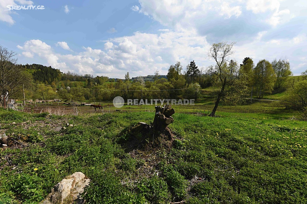 Prodej  stavebního pozemku 1 346 m², Kašperské Hory - Tuškov, okres Klatovy
