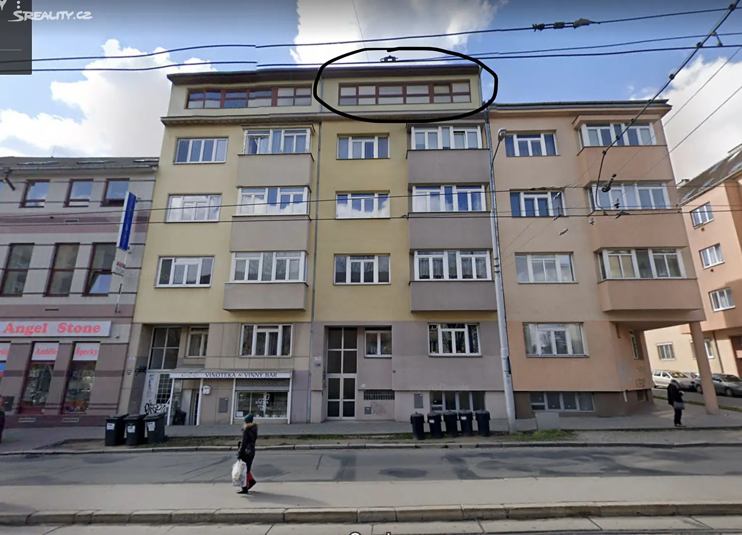 Pronájem bytu 2+kk 55 m² (Podkrovní), Palackého třída, Brno - Královo Pole