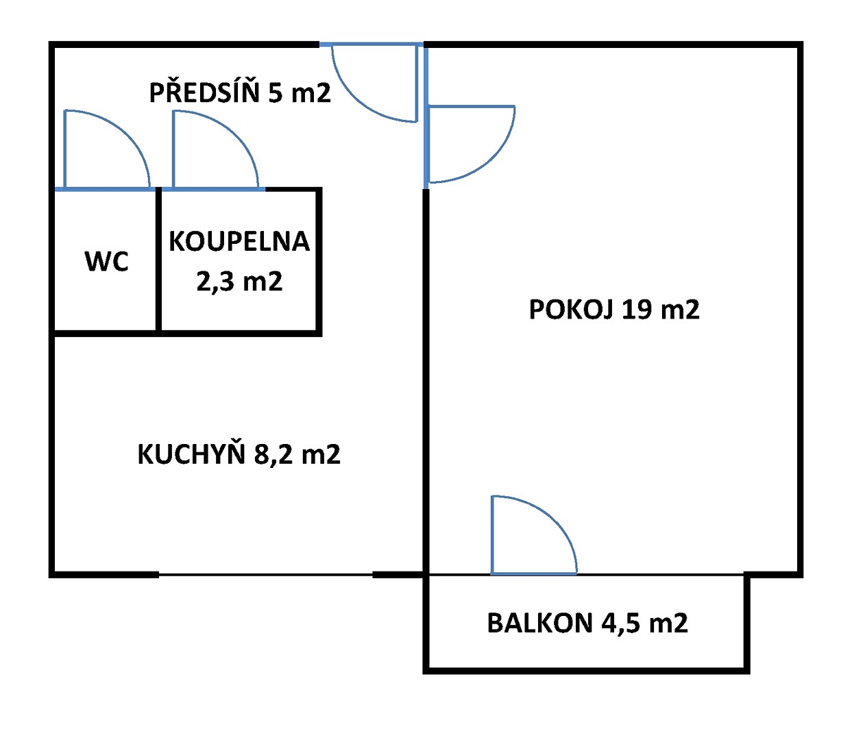 Prodej bytu 1+1 36 m², Milénova, Brno - Lesná