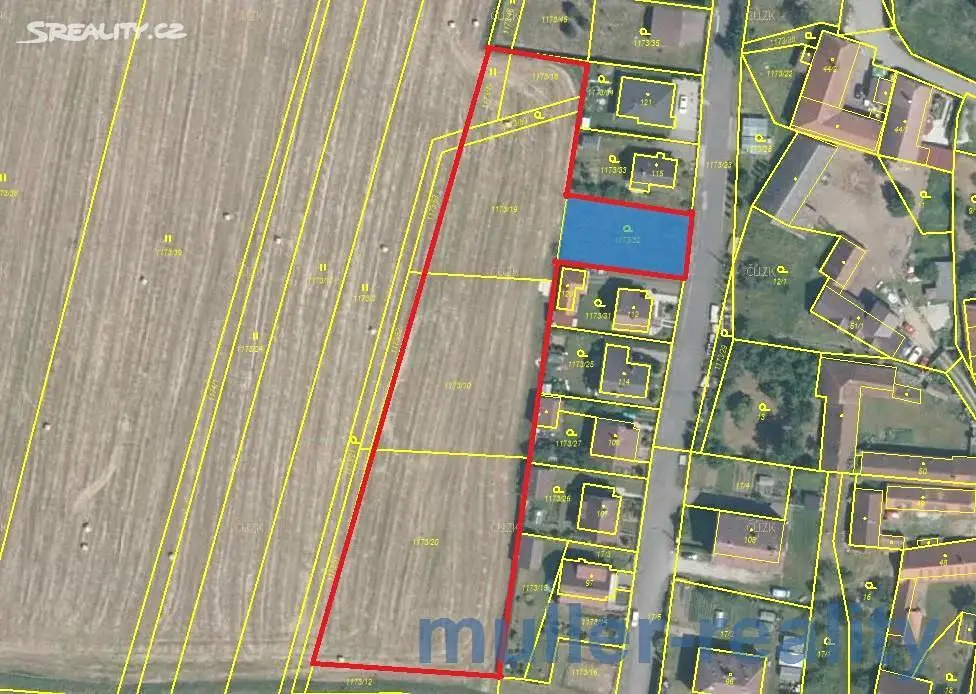 Prodej  stavebního pozemku 633 m², Nezamyslice, okres Klatovy