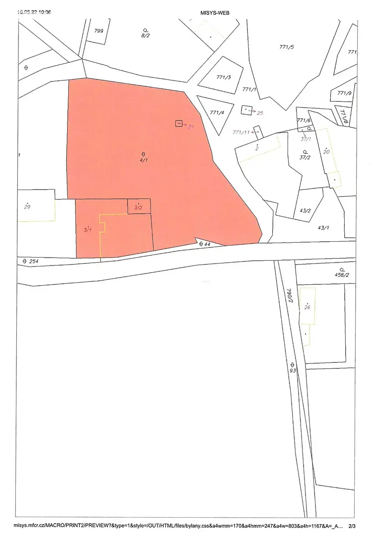 Prodej  pozemku 6 357 m², Bezvěrov, okres Plzeň-sever