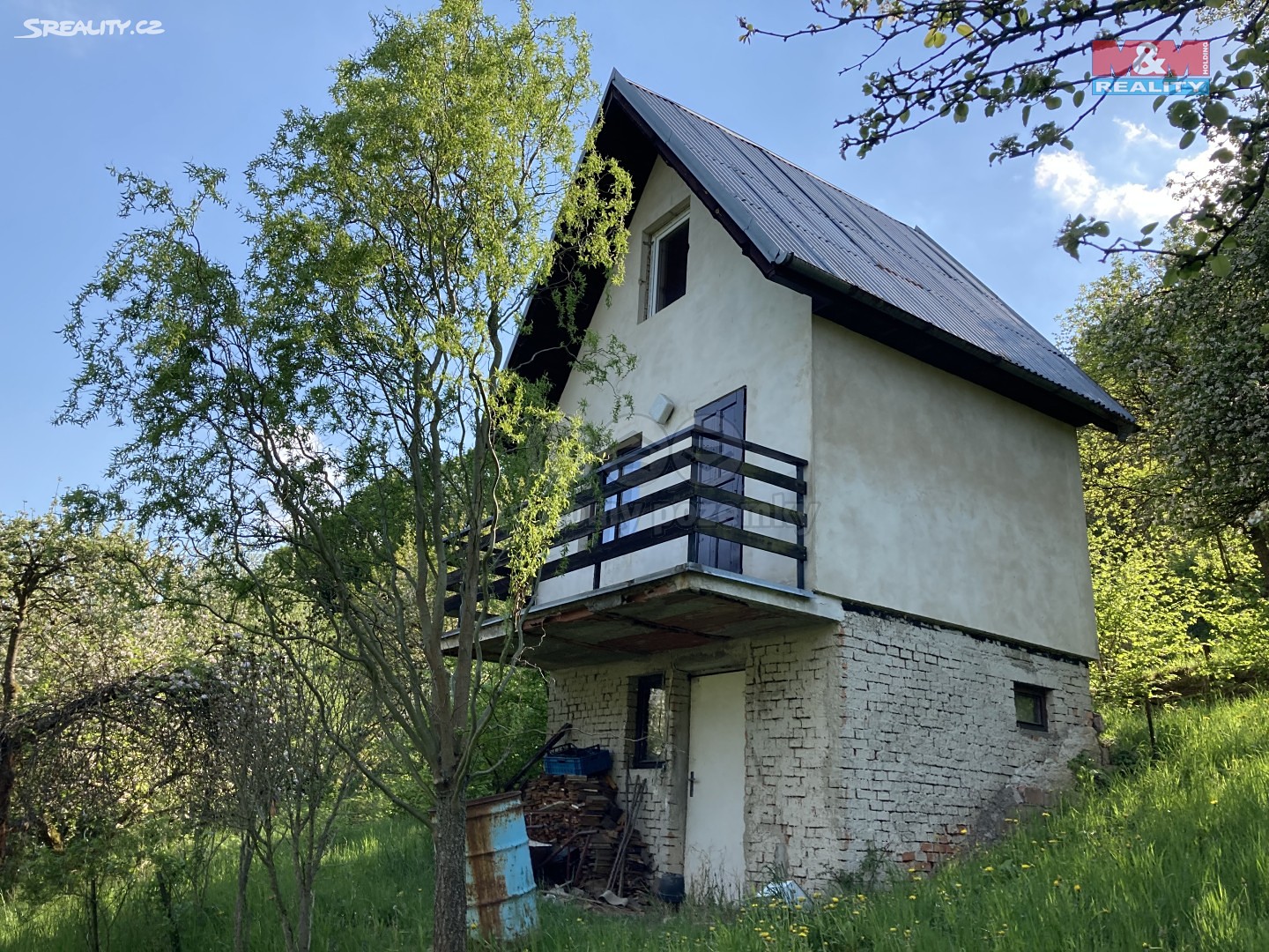 Prodej  chaty 32 m², pozemek 1 000 m², Březnice, okres Zlín