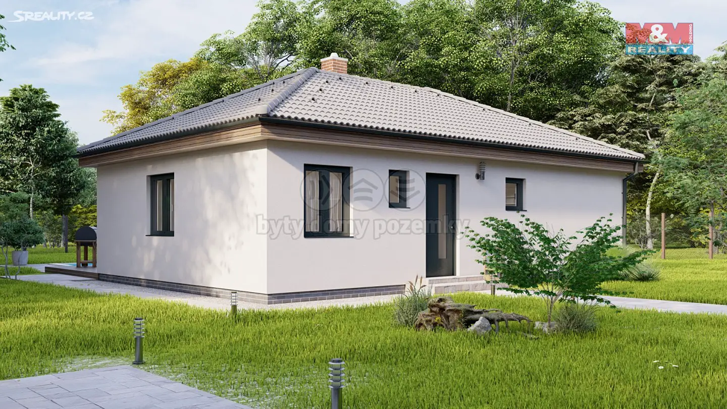 Prodej  projektu na klíč 98 m², pozemek 623 m², Vraňany, okres Mělník