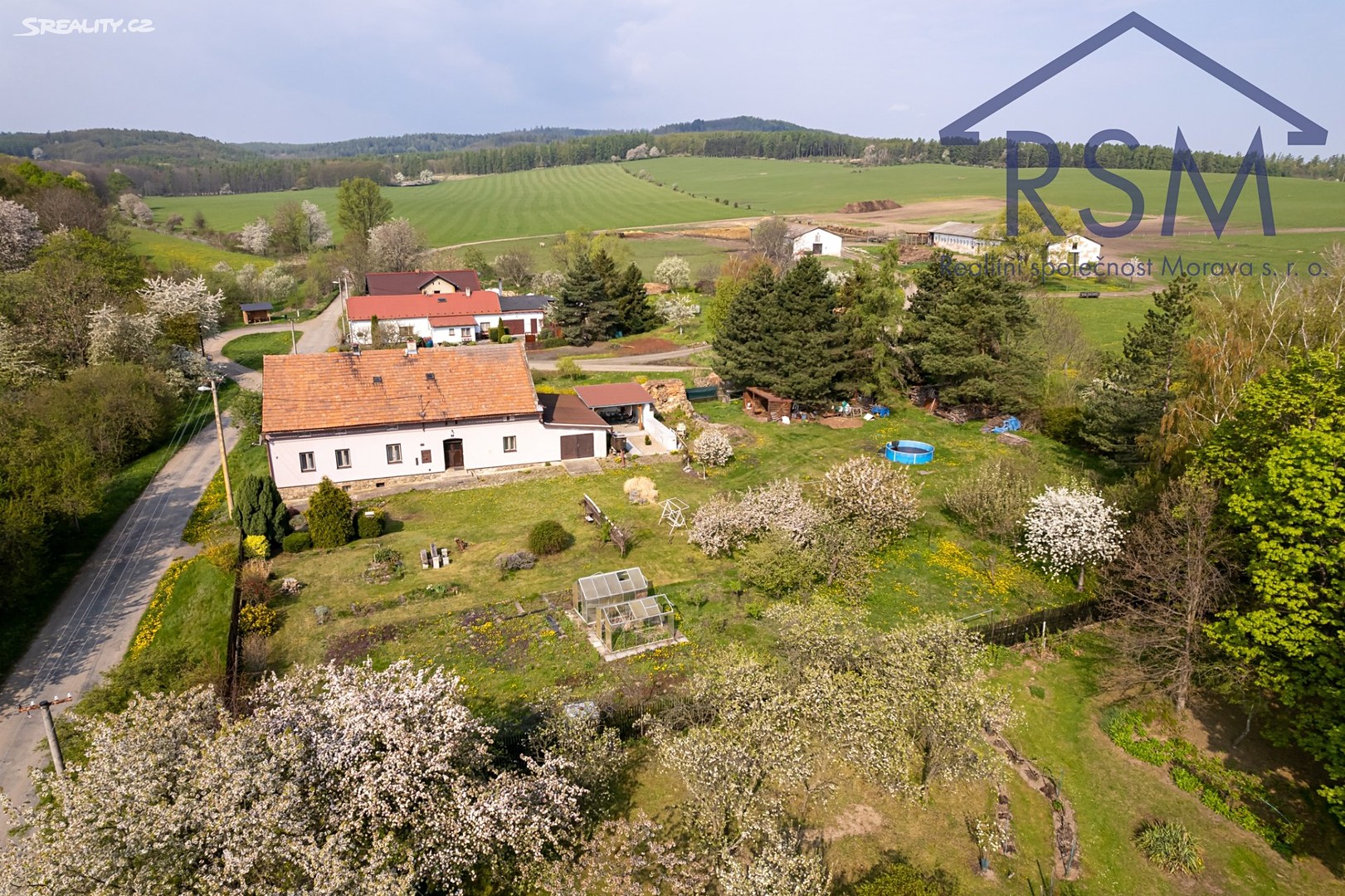 Prodej  rodinného domu 180 m², pozemek 3 000 m², Slezské Rudoltice - Víno, okres Bruntál