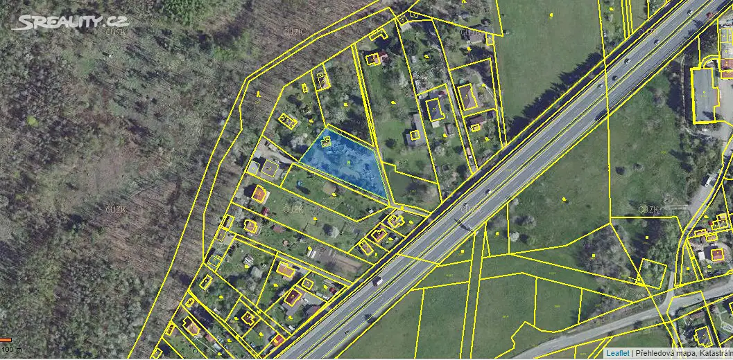 Prodej  stavebního pozemku 1 992 m², Líšnice, okres Praha-západ