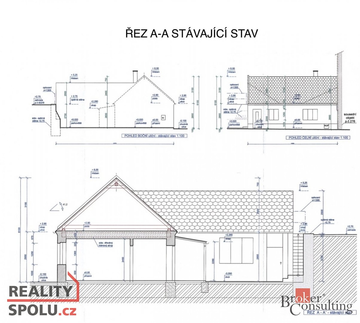 Prodej  rodinného domu 280 m², pozemek 140 m², Oslavanská, Ivančice