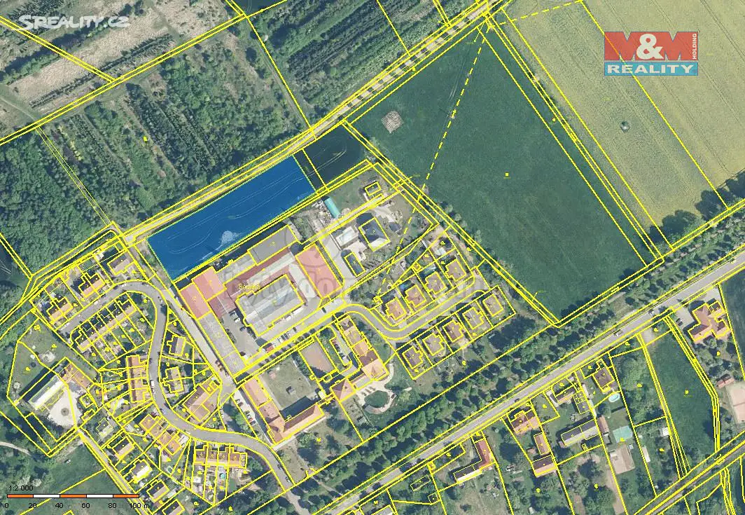 Prodej  stavebního pozemku 853 m², Jičín - Soudná, okres Jičín