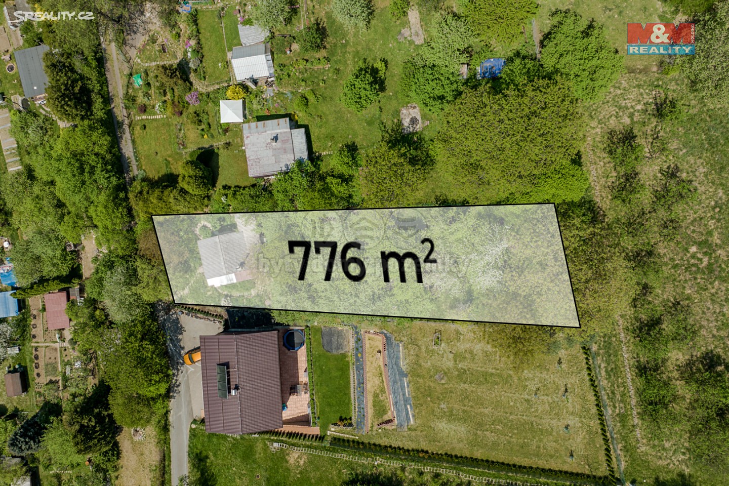 Prodej  stavebního pozemku 776 m², Hanžlov II, Vsetín