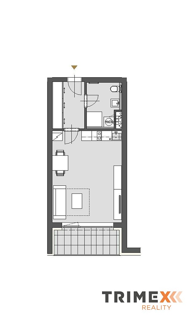 Prodej bytu 1+kk 34 m², Vančurova, Opava - Opava (nečleněná část města)