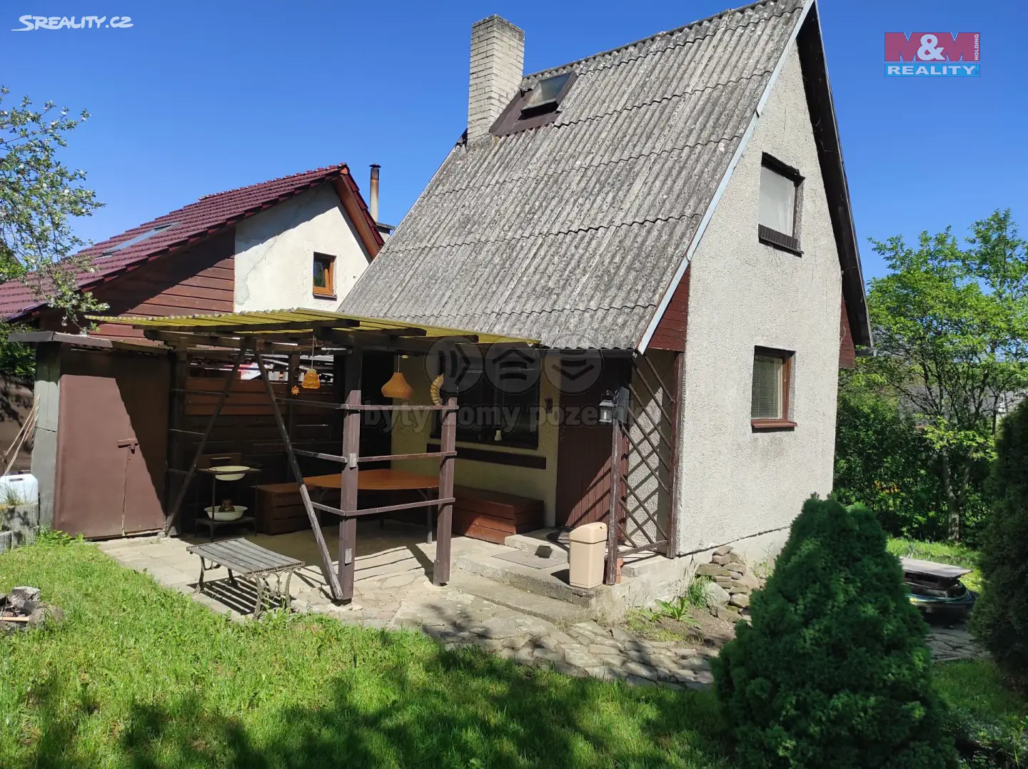 Prodej  chaty 32 m², pozemek 628 m², Veřovice, okres Nový Jičín