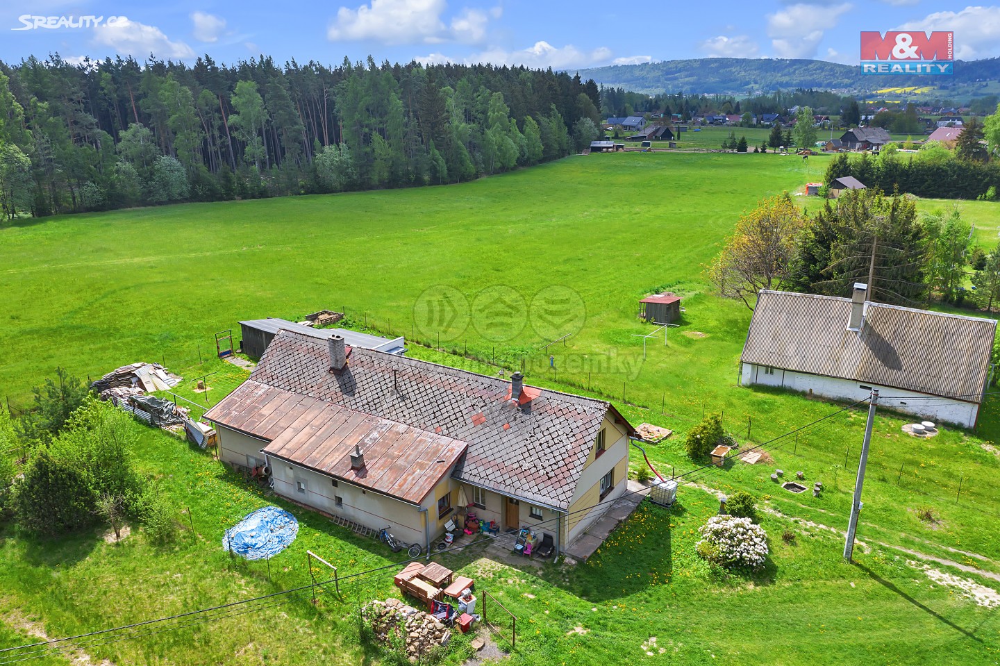 Prodej  rodinného domu 5 020 m², pozemek 2 990 m², Nemojov - Starobucké Debrné, okres Trutnov