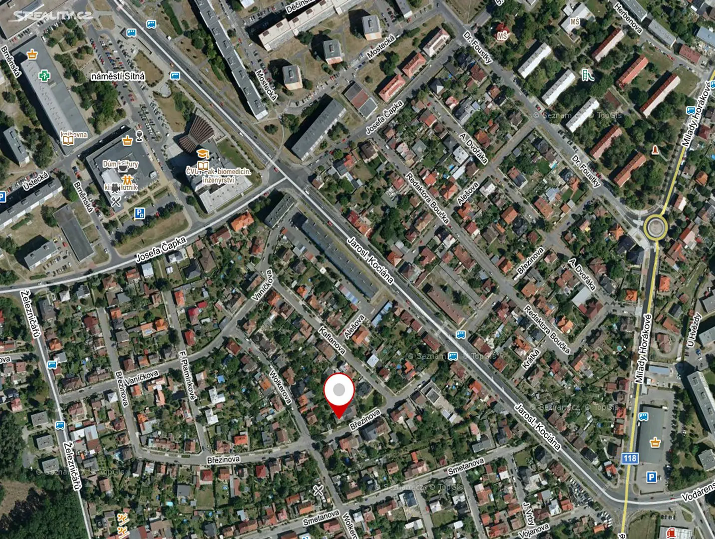Prodej  stavebního pozemku 648 m², Březinova, Kladno - Kročehlavy