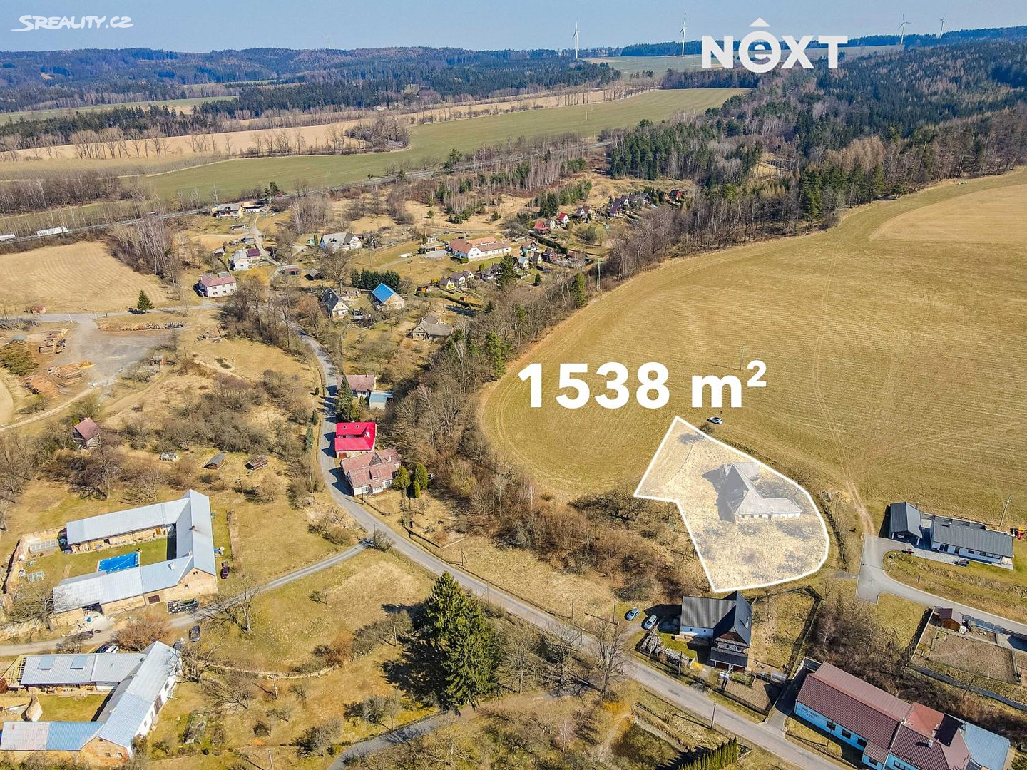 Prodej  zemědělské usedlosti 442 m², pozemek 1 538 m², Gruna, okres Svitavy