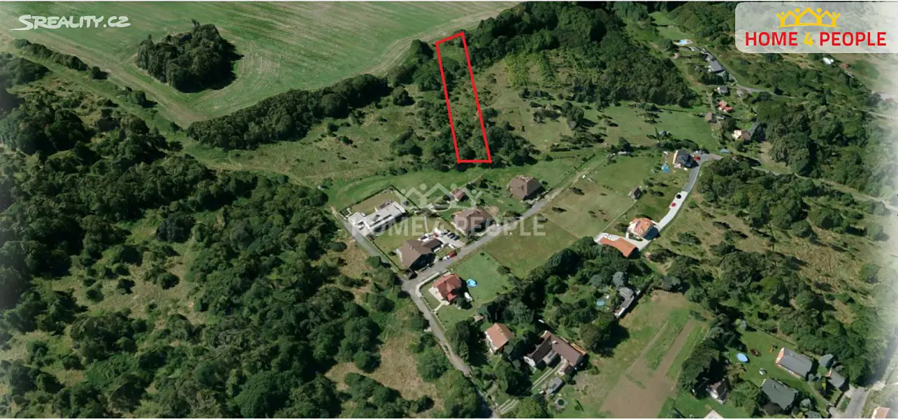 Prodej  pozemku 2 614 m², Hradešín, okres Kolín