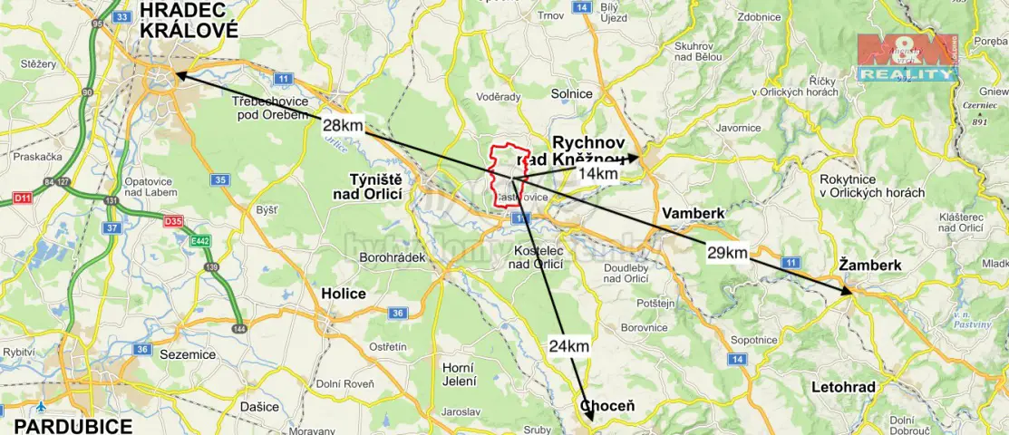 Sokolovská 1349, Rychnov nad Kněžnou